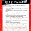állj ki magadért – hátlap